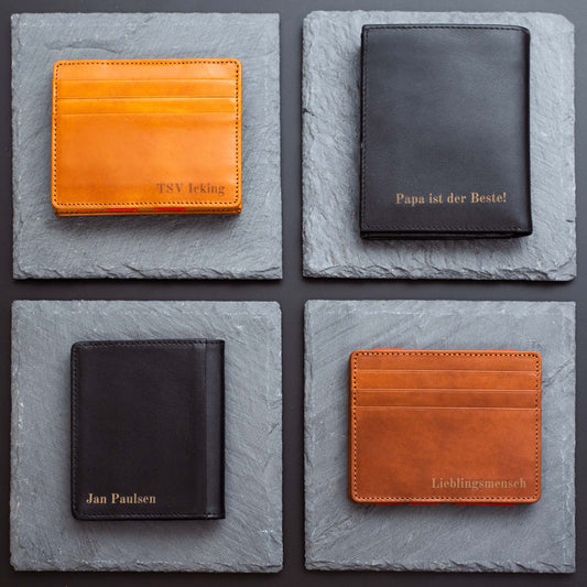 Jaimie Jacobs Geldbörse wallet mit Gravur Initialen with Engraving Initials