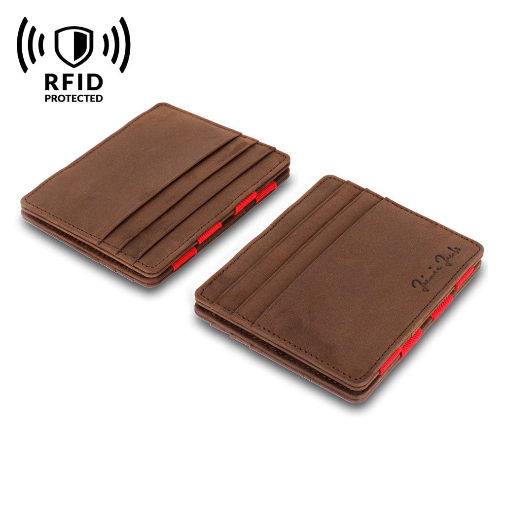 Jaimie Jacobs Geldbeutel Portemonnaie Flap Boy Slim - Magic Wallet without Coin Pocket - Limited Edition Flap Boy Slim Limited Edition Magic Wallet without coin pocket