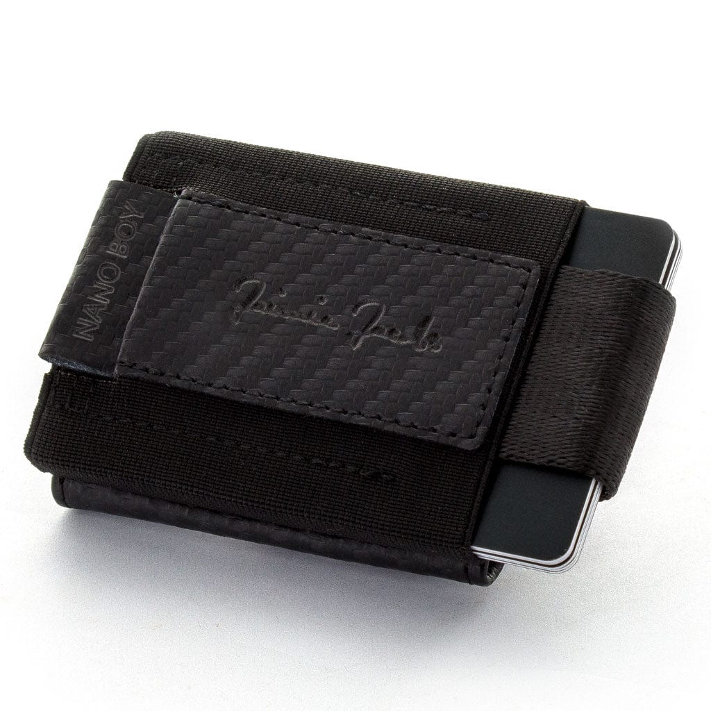 Jaimie Jacobs Geldbeutel Karten Portemonnaie Nano Boy Pocket card holder wallet with leather coin pocket Nano Boy Pocket wallet with leather coin pocket