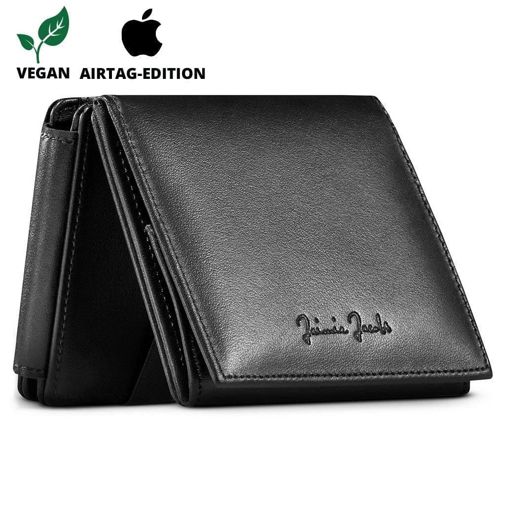 Flap Boy XL AirTag Magic Wallet with Coin Pocket vegan – Jaimie Jacobs