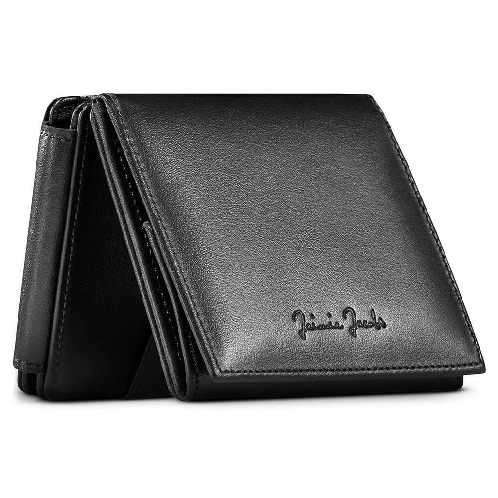 Jaimie Jacobs Geldbeutel Portemonnaie Black Flap Boy XL - Magic Wallet with Coin Pocket Flap Boy XL - Magic Wallet with Coin Pocket