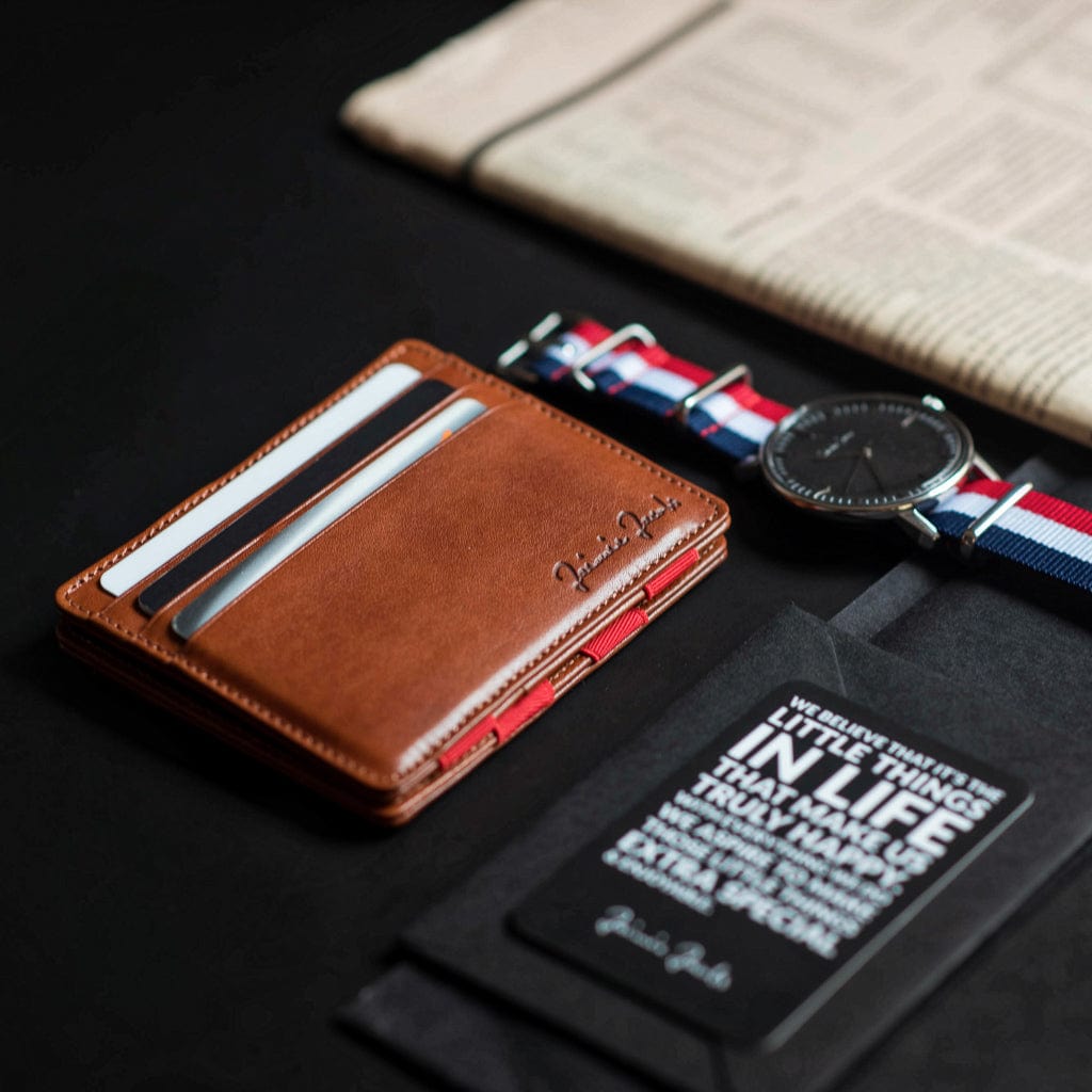 Jaimie Jacobs Geldbeutel Portemonnaie Flap Boy Slim - Magic Wallet without Coin Pocket - Limited Edition Flap Boy Slim Limited Edition Magic Wallet without coin pocket