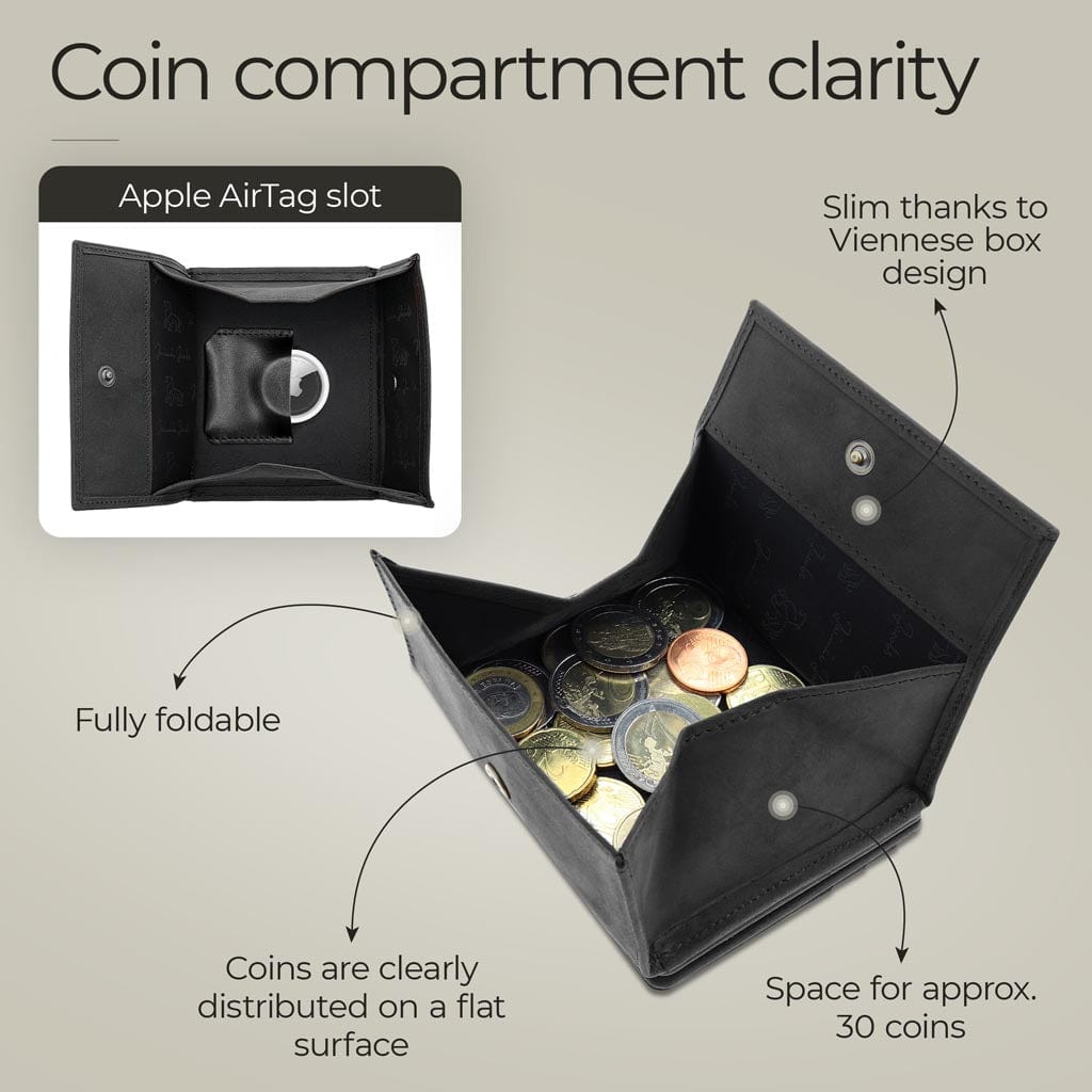 Flap Boy AirTag-Edition Magic Wallet mit Münzfach