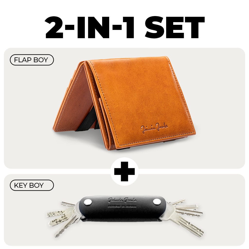 Flap Boy Magic Wallet + Key Boy Bundle