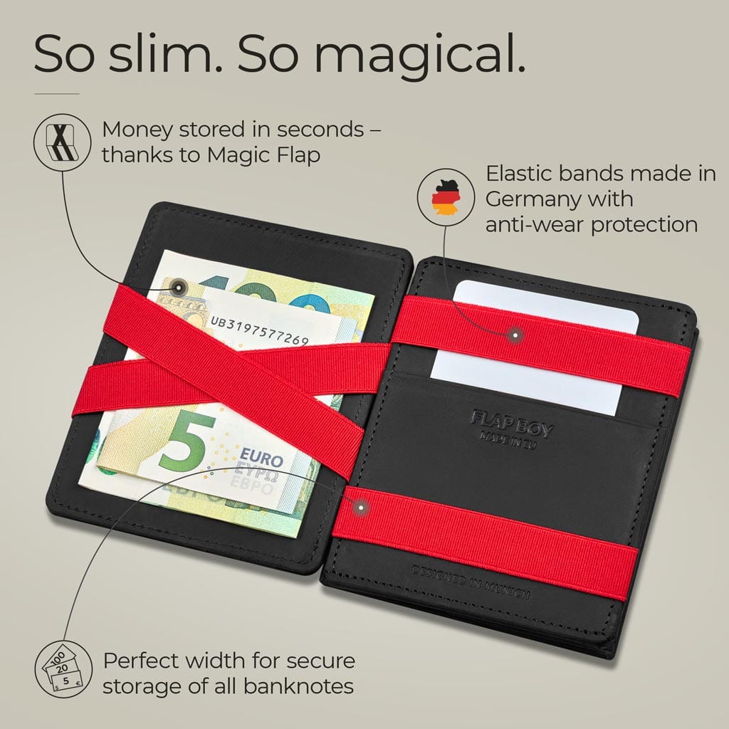 Flap Boy Magic Wallet mit Münzfach