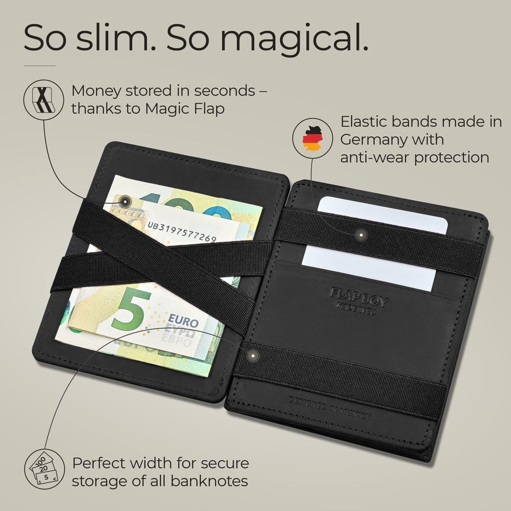 Flap Boy Magic Wallet mit Münzfach