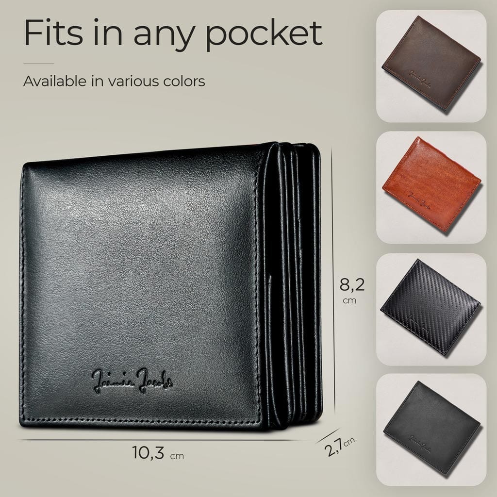 Jaimie Jacobs Geldbeutel Portemonnaie Flap Boy XL AirTag-Edition - Magic Wallet with Coin Pocket Flap Boy XL AirTag-Edition - Magic Wallet with Coin Pocket