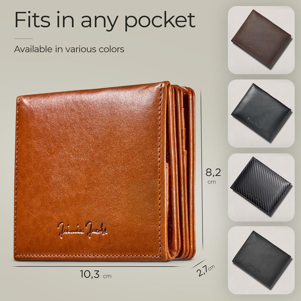 Jaimie Jacobs Geldbeutel Portemonnaie Flap Boy XL AirTag-Edition - Magic Wallet with Coin Pocket Flap Boy XL AirTag-Edition - Magic Wallet with Coin Pocket