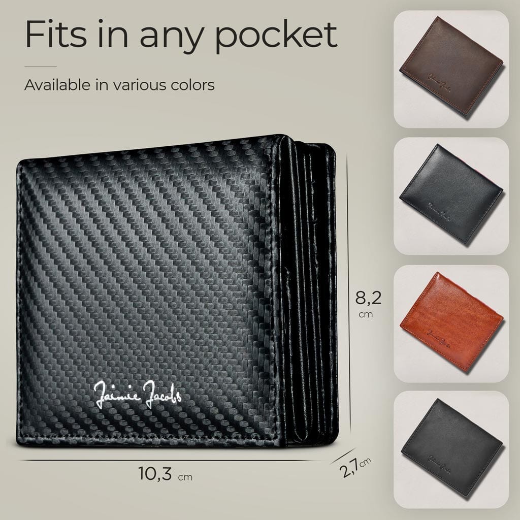 Jaimie Jacobs Geldbeutel Portemonnaie Flap Boy XL AirTag-Edition - Magic Wallet with Coin Pocket Flap Boy XL AirTag-Edition - Magic Wallet with Coin Pocket