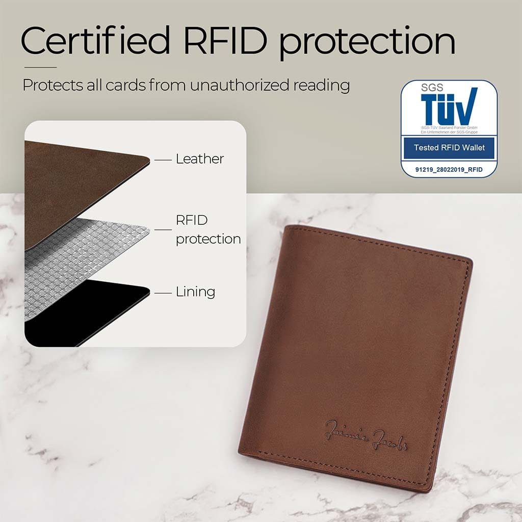 Jaimie Jacobs Geldbeutel Portemonnaie Slimstar - slim wallet with large coin pocket Slimstar slim wallet with big coin pocket