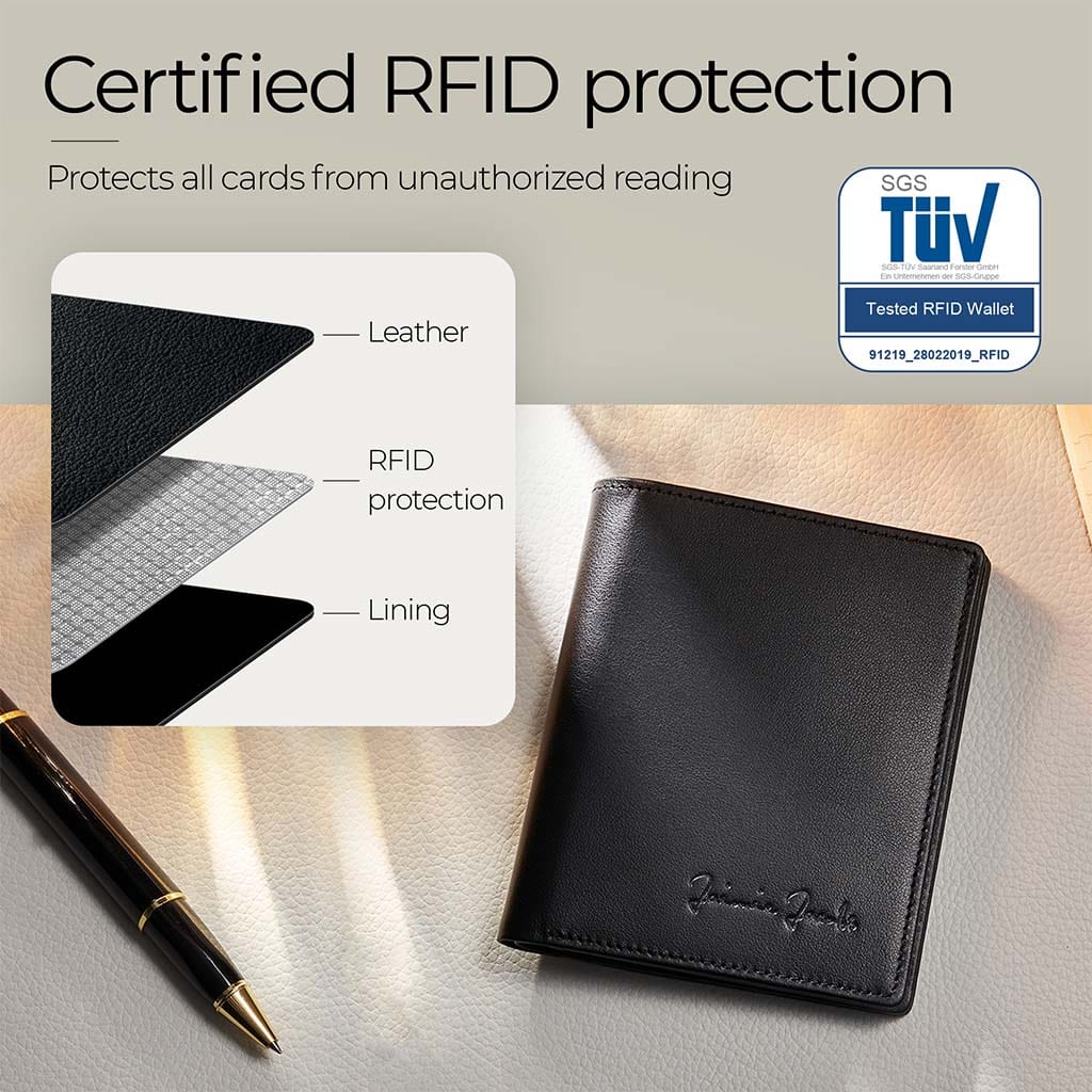 Jaimie Jacobs Geldbeutel Portemonnaie Slimstar - slim wallet with large coin pocket Slimstar slim wallet with big coin pocket