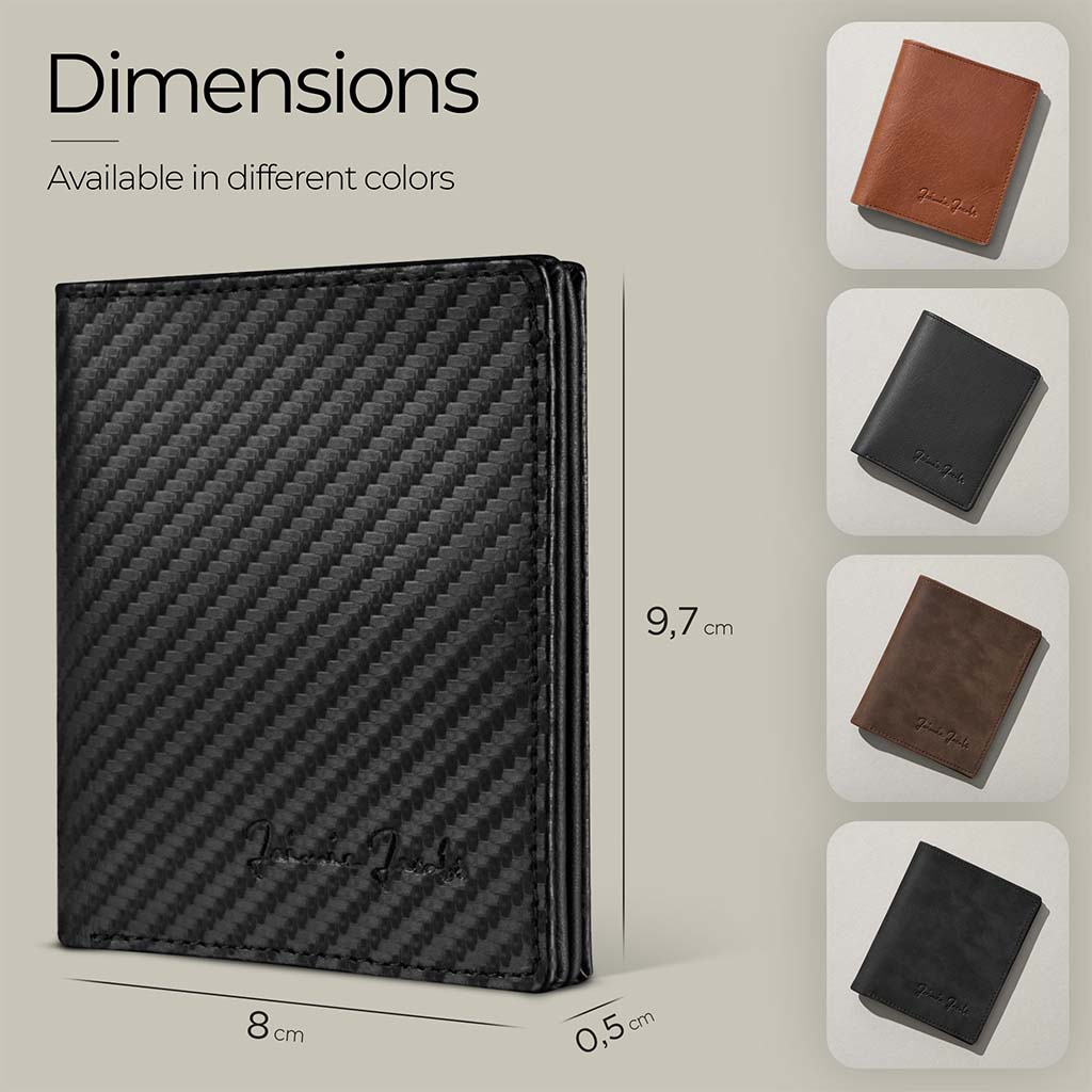 Jaimie Jacobs Geldbeutel Portemonnaie Slimstar - slim wallet with small coin pocket Slimstar slim wallet without coin pocket