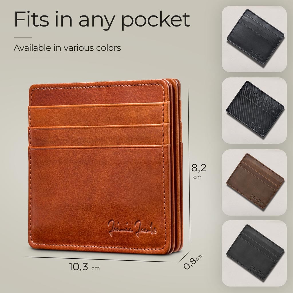 Jaimie Jacobs Geldbeutel Portemonnaie Flap Boy Slim - Magic Wallet without Coin Pocket Flap Boy Slim Magic Wallet without coin pocket