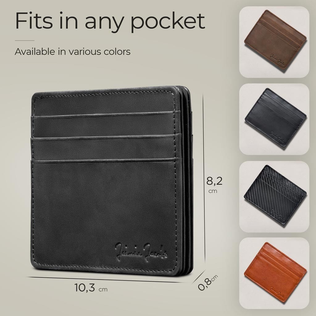 Jaimie Jacobs Geldbeutel Portemonnaie Flap Boy Slim - Magic Wallet without Coin Pocket Flap Boy Slim Magic Wallet without coin pocket