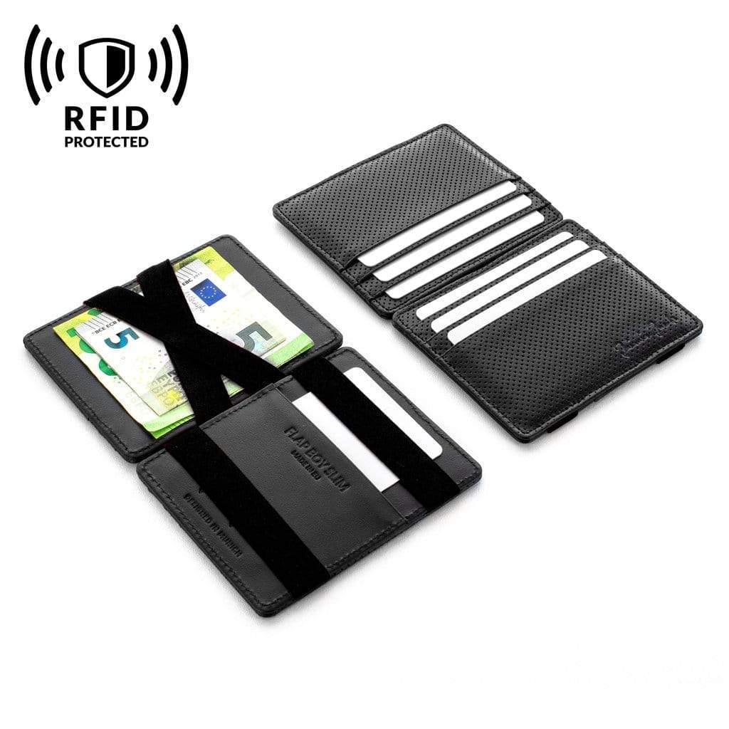 Jaimie Jacobs Geldbeutel Portemonnaie Flap Boy Slim - Magic Wallet without Coin Pocket - Limited Edition Flap Boy Slim Limited Edition Magic Wallet without coin pocket
