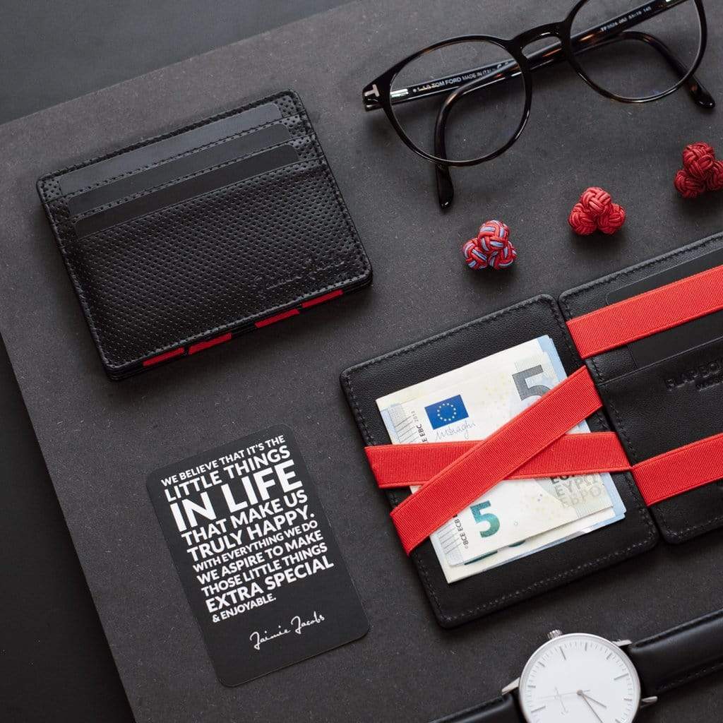 Jaimie Jacobs Geldbeutel Portemonnaie Flap Boy Slim - Magic Wallet without Coin Pocket - Limited Edition Flap Boy Slim Limited Edition Magic Wallet without coin pocket