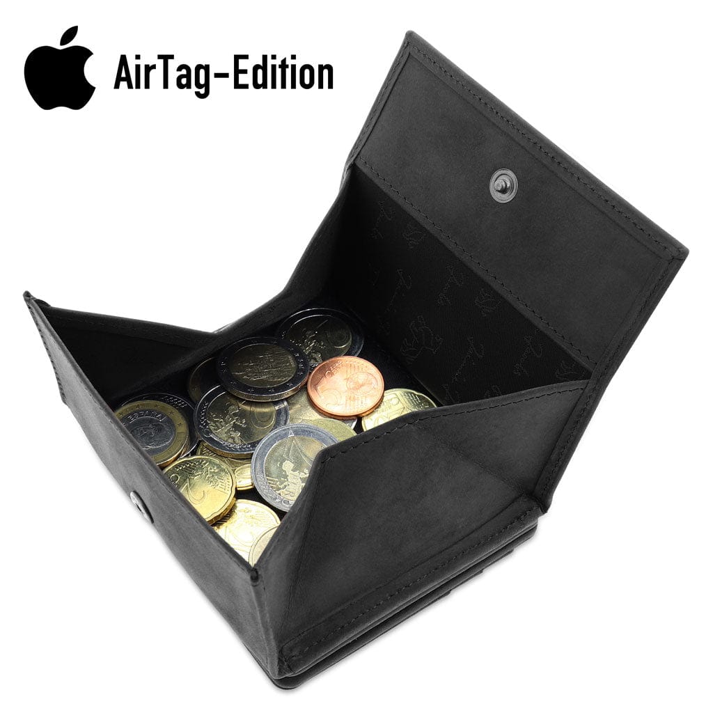 Jaimie Jacobs Geldbeutel Portemonnaie Flap Boy XL AirTag-Edition - Magic Wallet with Coin Pocket Flap Boy XL AirTag-Edition - Magic Wallet with Coin Pocket