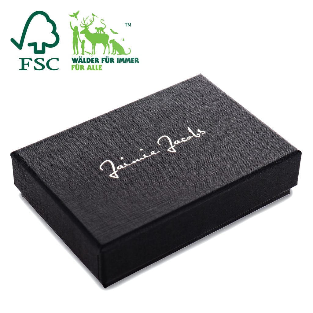 Jaimie Jacobs Geldbeutel Karten Portemonnaie Nano Boy with small elastic coin pocket Nano Boy mini wallet for men and women