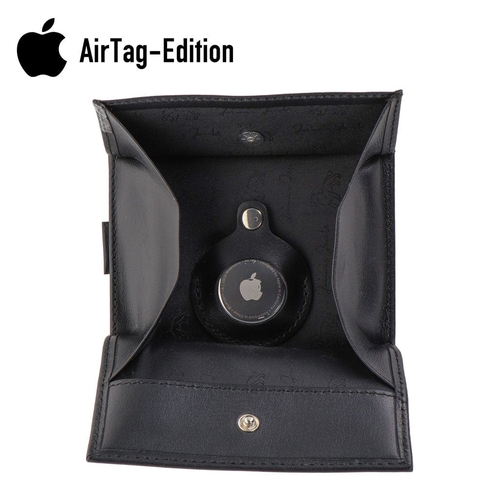 Jaimie Jacobs Geldbeutel Portemonnaie Folder Boy AirTag-Edition Folder Boy Apple AirTag-Edition Wallet With Coin Pocket