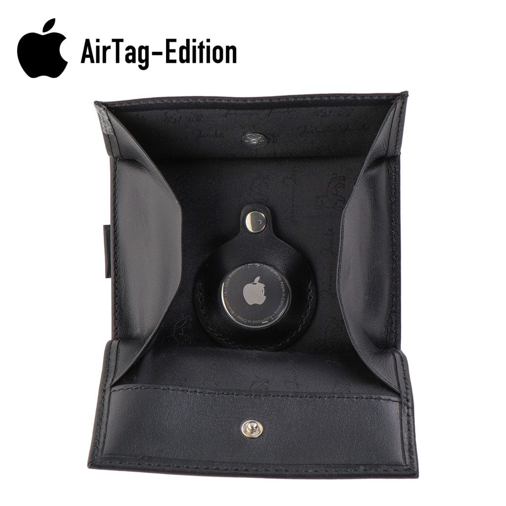 Jaimie Jacobs Geldbeutel Portemonnaie Folder Boy AirTag-Edition Folder Boy Apple AirTag-Edition Wallet With Coin Pocket