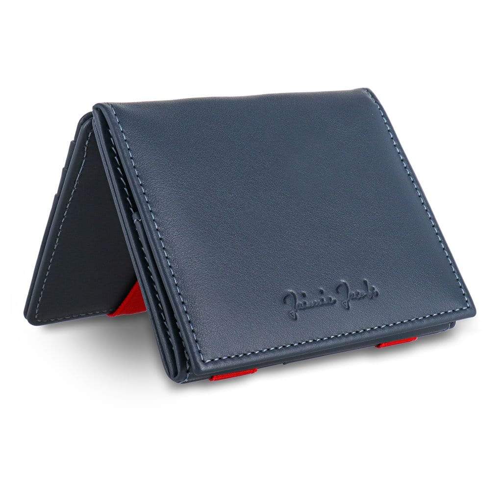 Jaimie Jacobs Geldbeutel Blue with Red Flap Boy Magic Wallet with Coin Pocket Eco-Leather jamy jamie jami jakobs
