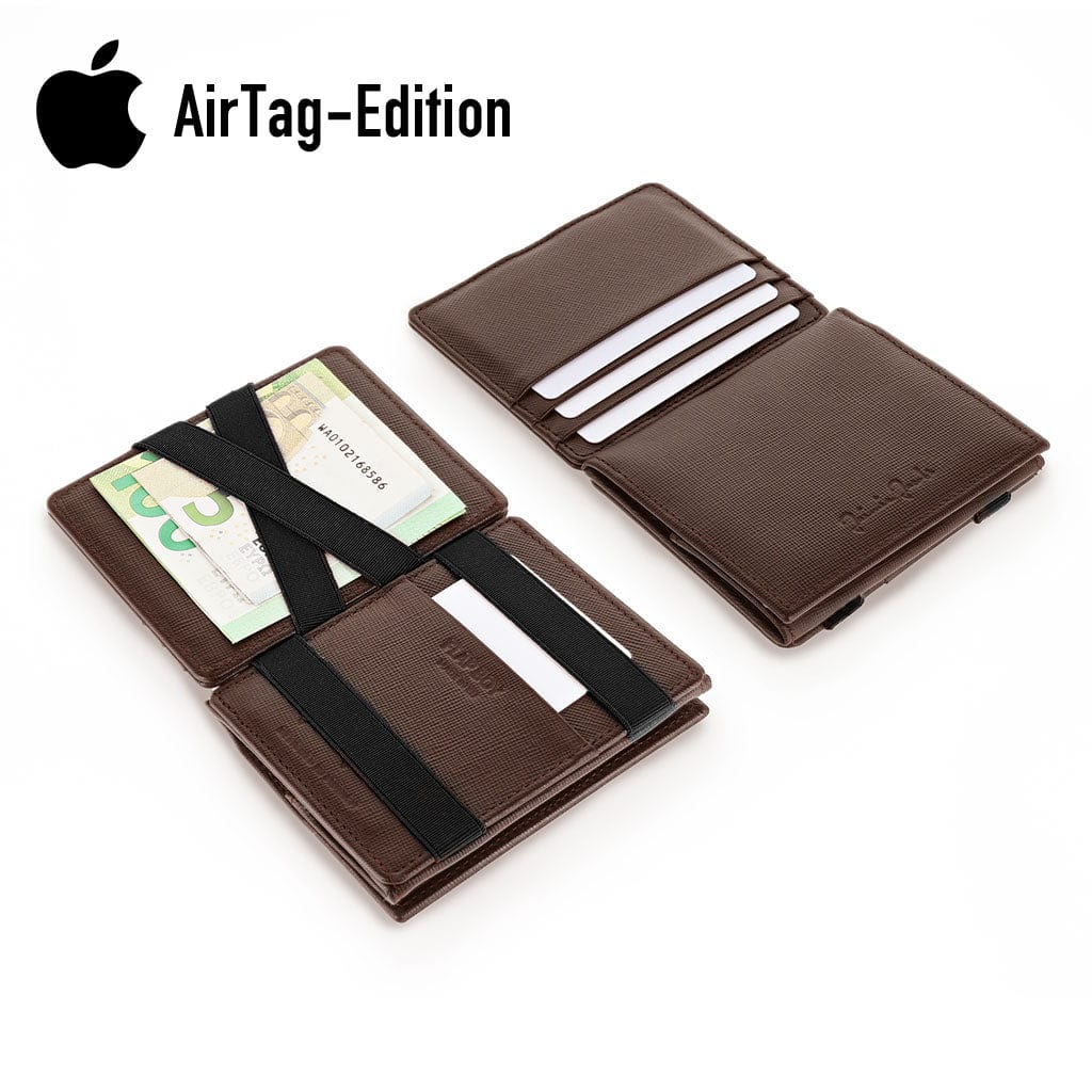 Jaimie Jacobs Geldbeutel Portemonnaie Flap Boy AirTag-Edition - Magic Wallet with Coin Pocket Flap Boy magic-wallet with coin pocket & Apple AirTag pocket