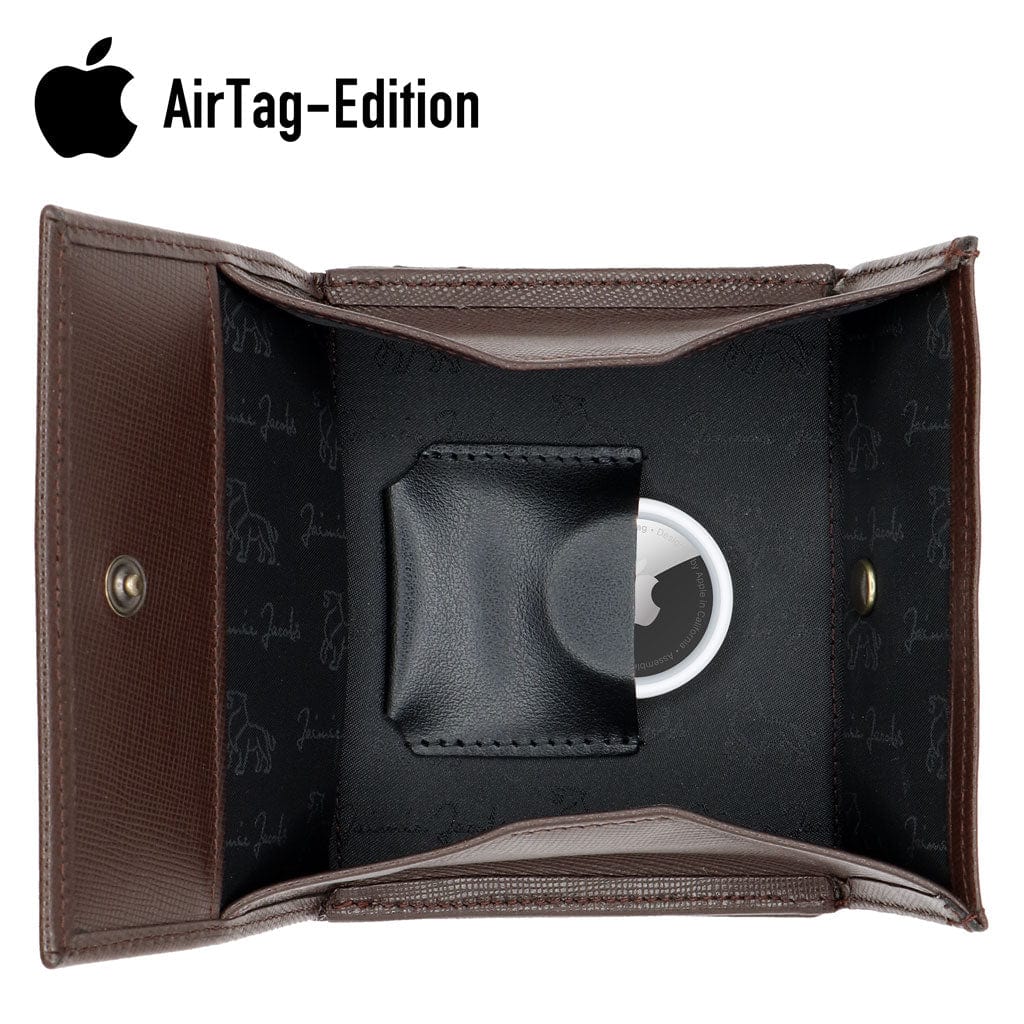 Jaimie Jacobs Geldbeutel Portemonnaie Flap Boy AirTag-Edition - Magic Wallet with Coin Pocket Flap Boy magic-wallet with coin pocket & Apple AirTag pocket