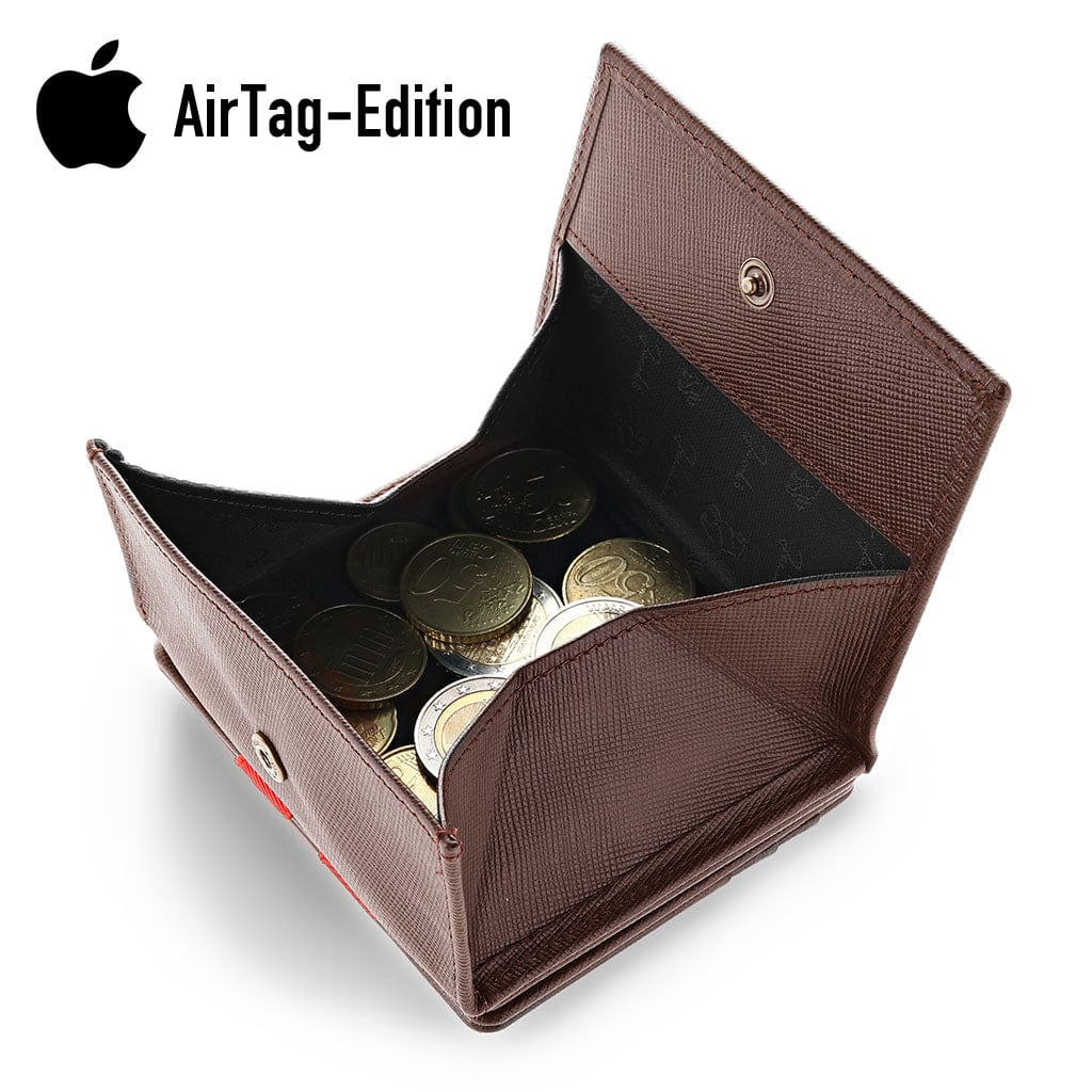Jaimie Jacobs Geldbeutel Portemonnaie Flap Boy AirTag-Edition - Magic Wallet with Coin Pocket Flap Boy magic-wallet with coin pocket & Apple AirTag pocket