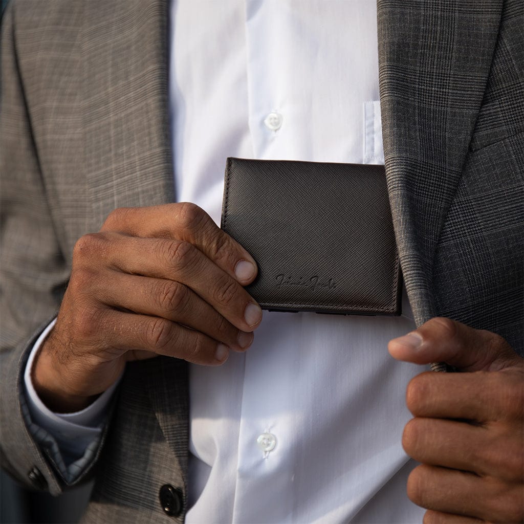 Jaimie Jacobs Geldbeutel Portemonnaie Flap Boy AirTag-Edition - Magic Wallet with Coin Pocket Flap Boy magic-wallet with coin pocket & Apple AirTag pocket