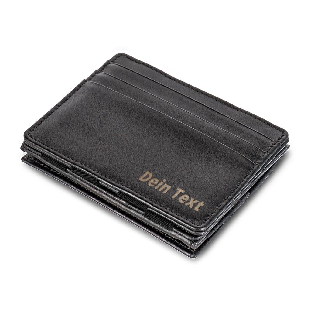 Jaimie Jacobs Geldbeutel Portemonnaie Flap Boy - Magic Wallet with Coin Pocket Flap Boy Magic Wallet with Coin Pocket Genuine Leather