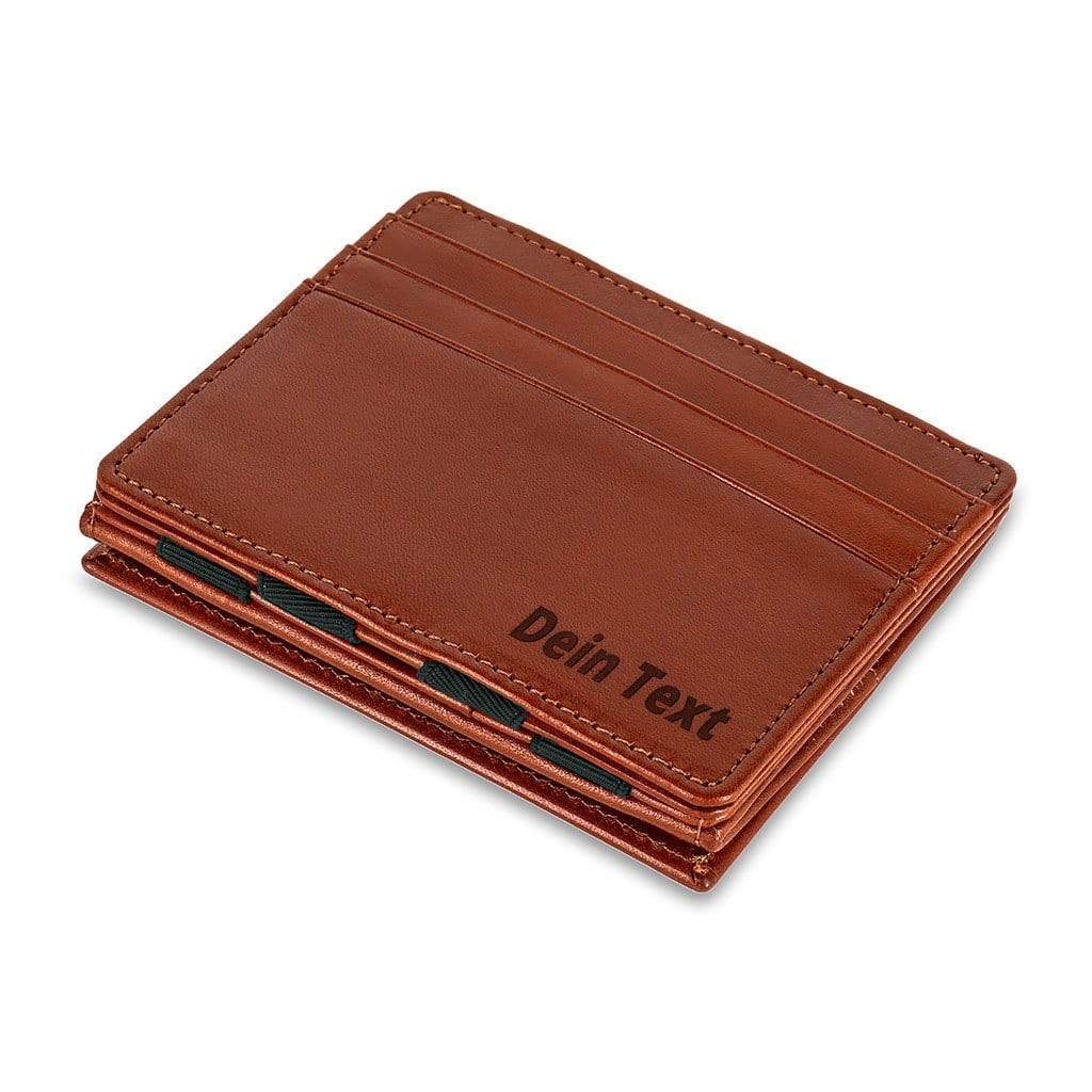 Jaimie Jacobs Geldbeutel Portemonnaie Flap Boy - Magic Wallet with Coin Pocket Flap Boy Magic Wallet with Coin Pocket Genuine Leather