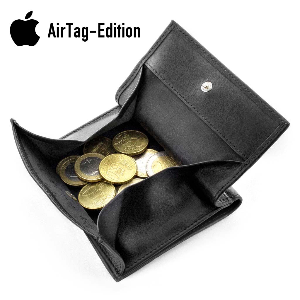 Jaimie Jacobs Geldbeutel Portemonnaie Folder Boy AirTag-Edition Folder Boy Apple AirTag-Edition Wallet With Coin Pocket