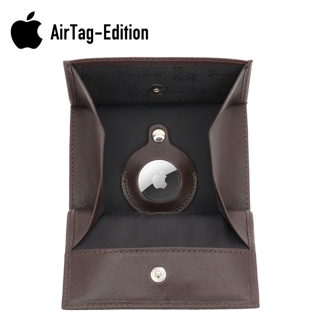 Jaimie Jacobs Geldbeutel Portemonnaie Folder Boy AirTag-Edition Folder Boy Apple AirTag-Edition Wallet With Coin Pocket