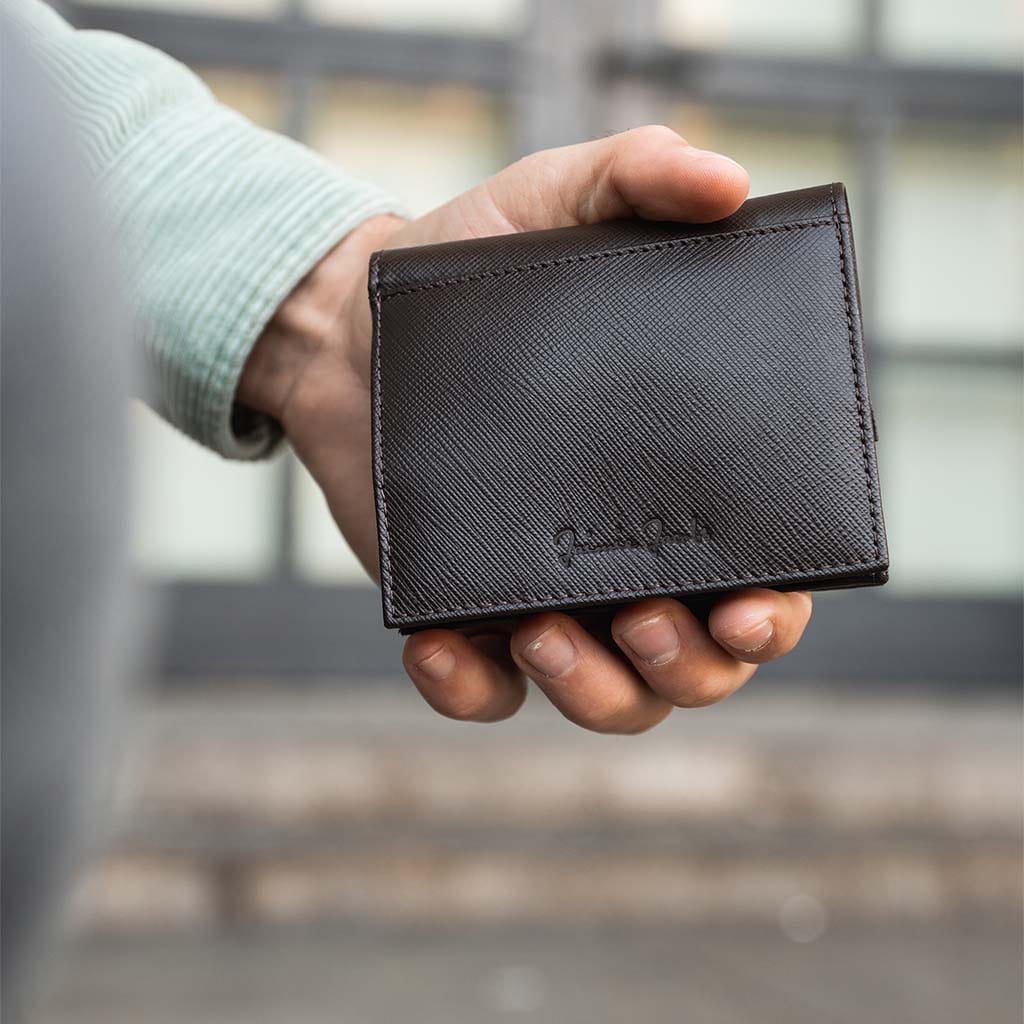 Jaimie Jacobs Geldbeutel Portemonnaie Folder Boy AirTag-Edition Folder Boy Apple AirTag-Edition Wallet With Coin Pocket