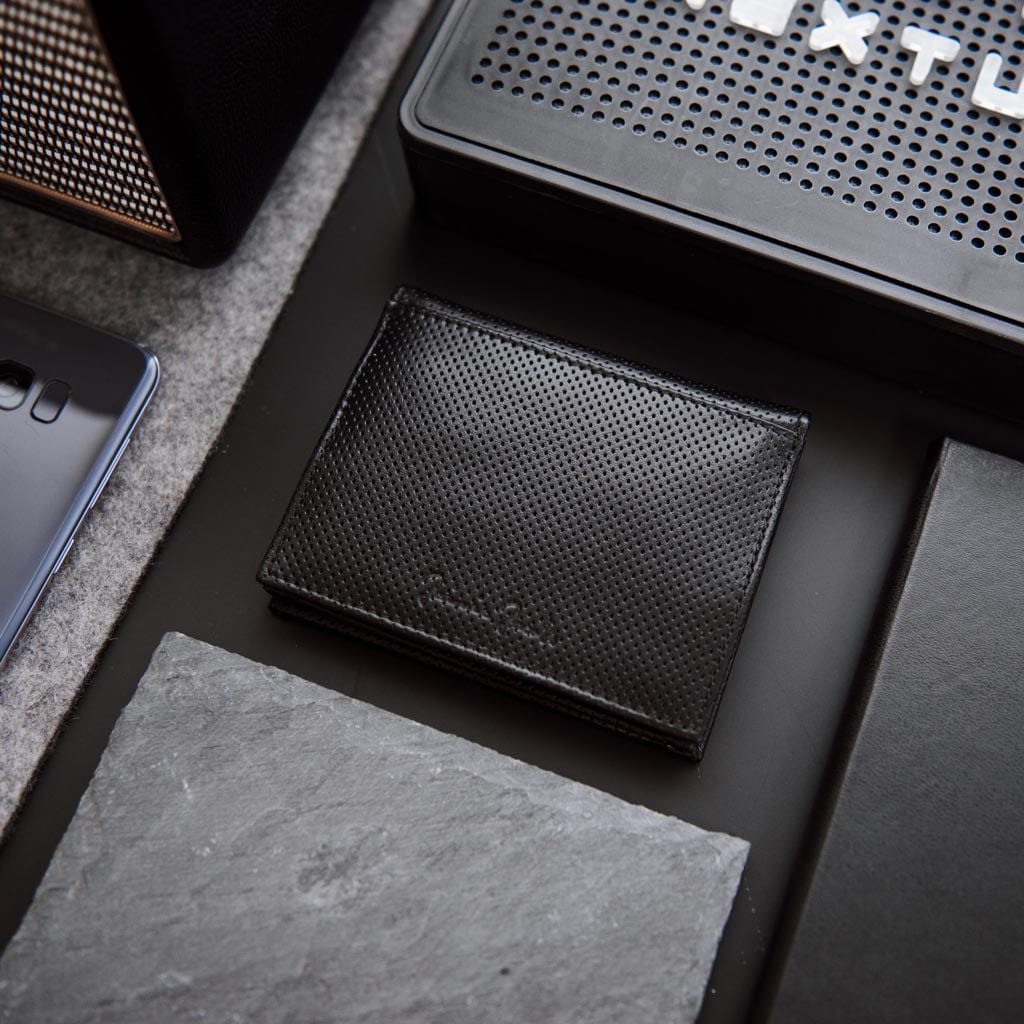 Jaimie Jacobs Geldbeutel Portemonnaie Folder Boy AirTag-Edition Folder Boy Apple AirTag-Edition Wallet With Coin Pocket