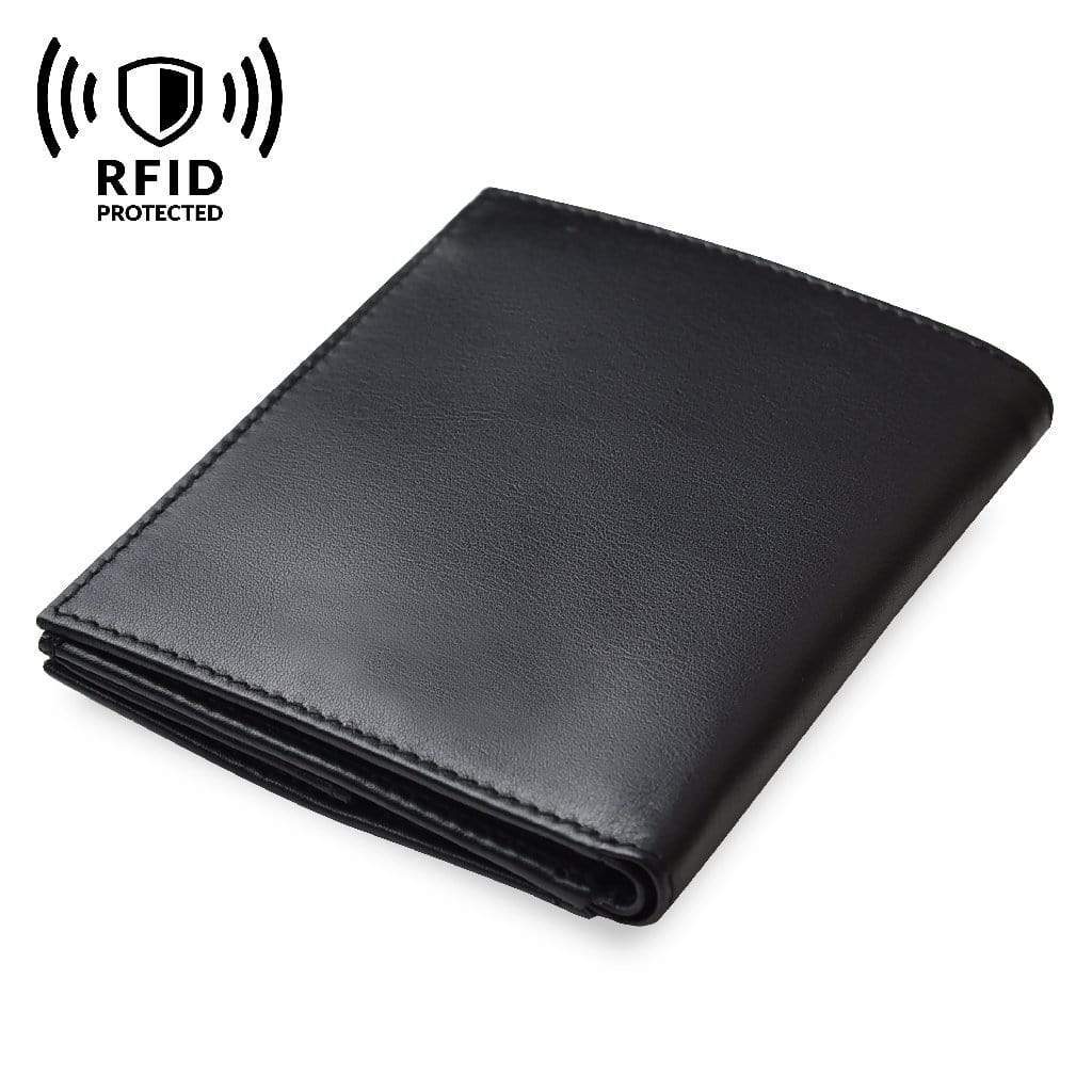 Jaimie Jacobs Geldbeutel Portemonnaie Folder Boy bi-fold wallet Folder Boy Men Wallet With Coin Pocket Genuine Leather