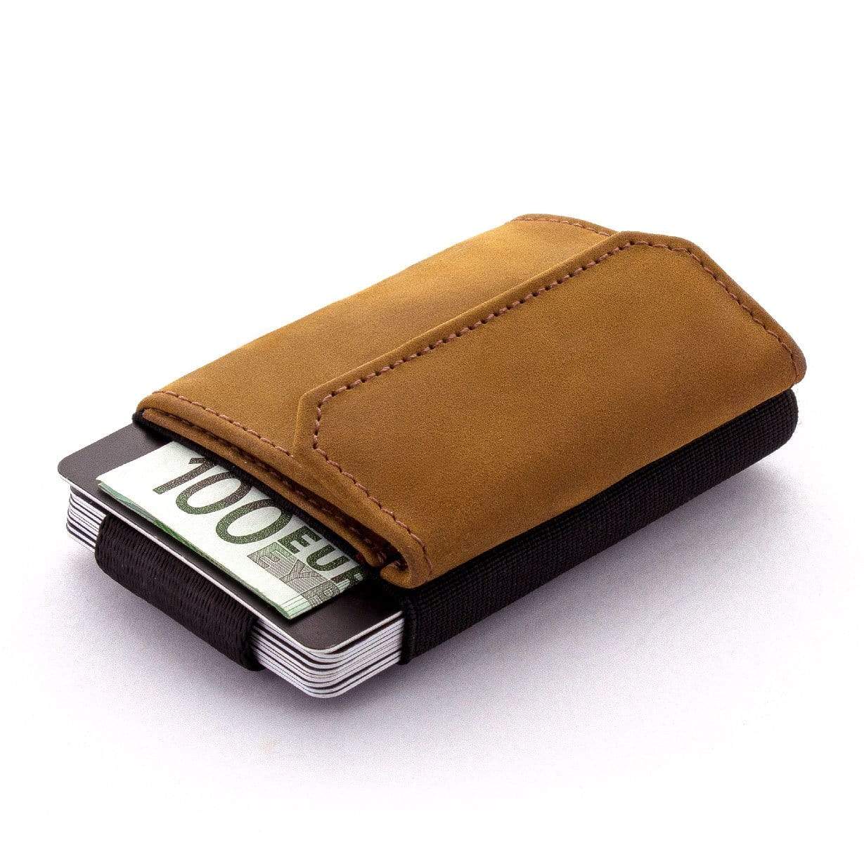 Jaimie Jacobs Geldbeutel Karten Portemonnaie Nano Boy Pocket with leather coin pocket Nano Boy Pocket wallet with leather coin pocket