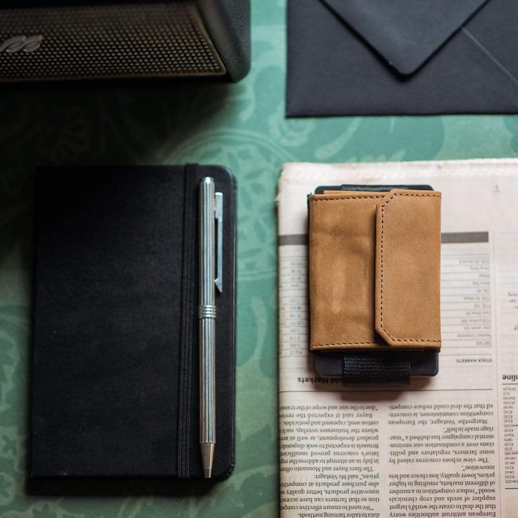 Jaimie Jacobs Geldbeutel Karten Portemonnaie Nano Boy Pocket with leather coin pocket Nano Boy Pocket wallet with leather coin pocket