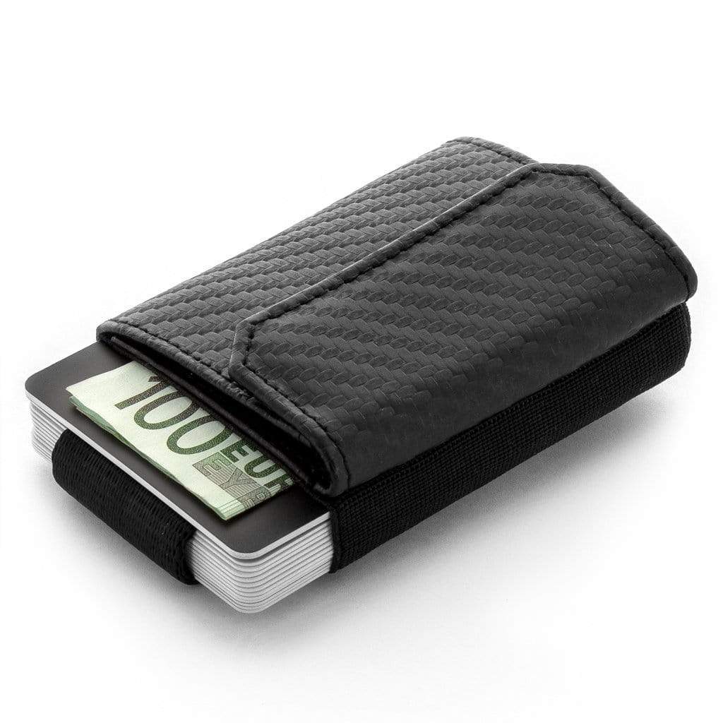 Jaimie Jacobs Geldbeutel Karten Portemonnaie Nano Boy Pocket with leather coin pocket Nano Boy Pocket wallet with leather coin pocket