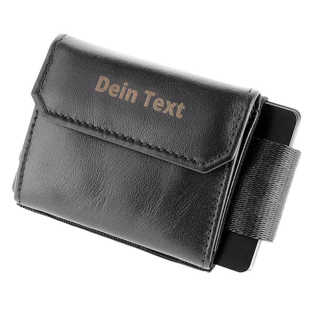 Jaimie Jacobs Geldbeutel Karten Portemonnaie Nano Boy Pocket with leather coin pocket Nano Boy Pocket wallet with leather coin pocket