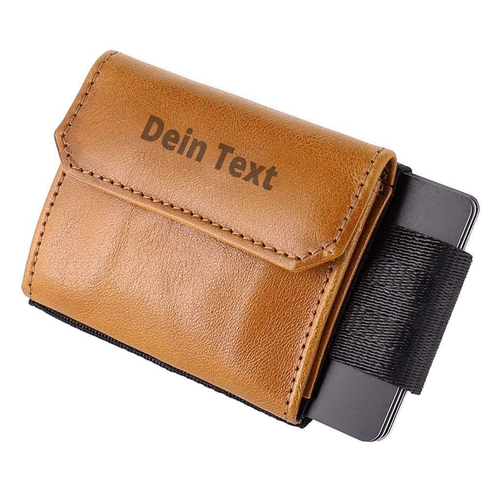 Jaimie Jacobs Geldbeutel Karten Portemonnaie Nano Boy Pocket with leather coin pocket Nano Boy Pocket wallet with leather coin pocket