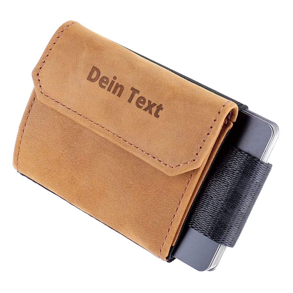 Jaimie Jacobs Geldbeutel Karten Portemonnaie Nano Boy Pocket with leather coin pocket Nano Boy Pocket wallet with leather coin pocket