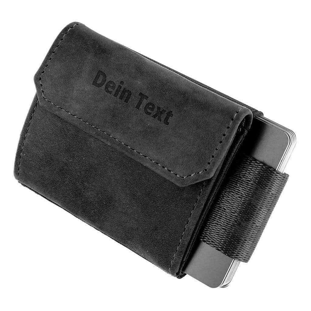 Jaimie Jacobs Geldbeutel Karten Portemonnaie Nano Boy Pocket with leather coin pocket Nano Boy Pocket wallet with leather coin pocket