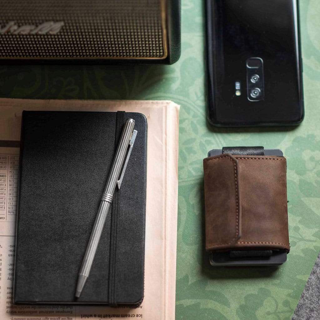 Jaimie Jacobs Geldbeutel Karten Portemonnaie Nano Boy Pocket with leather coin pocket Nano Boy Pocket wallet with leather coin pocket