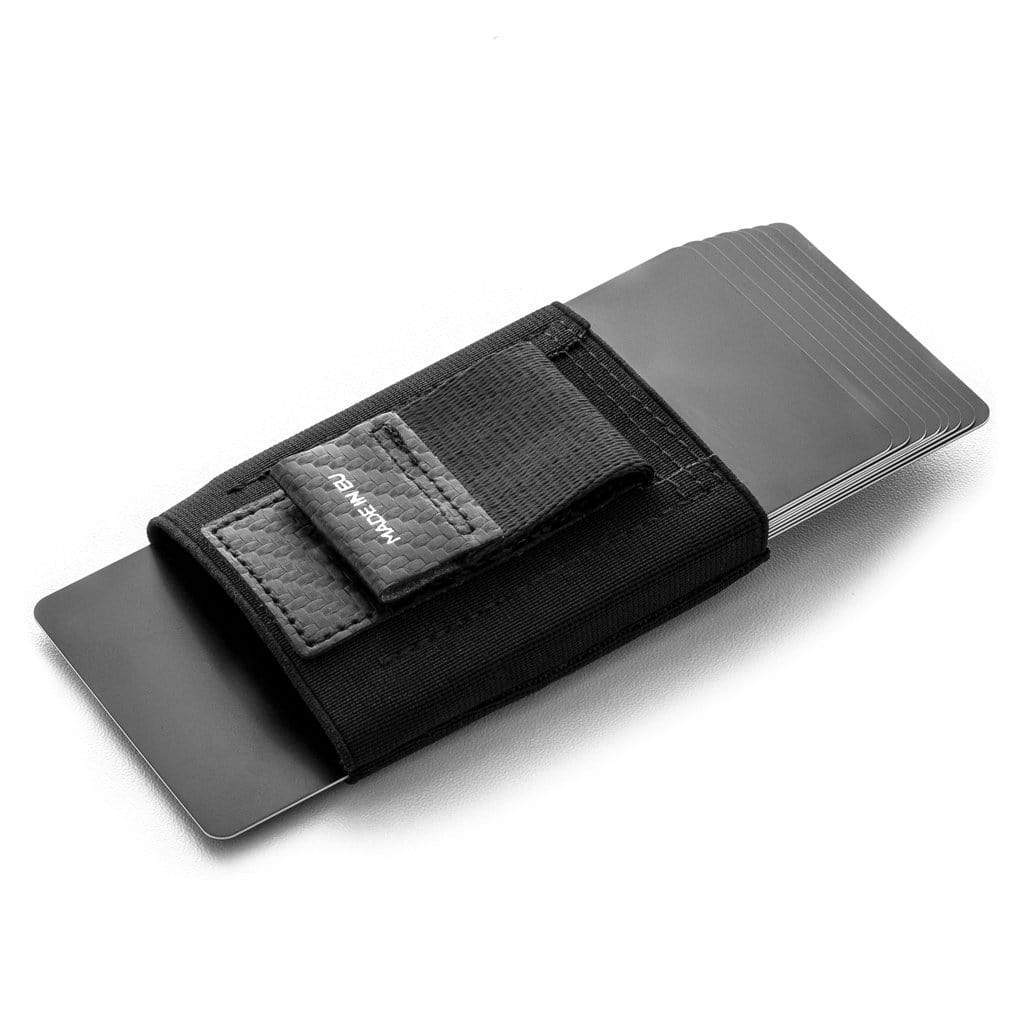 Jaimie Jacobs Geldbeutel Karten Portemonnaie Nano Boy with small elastic coin pocket Nano Boy mini wallet for men and women