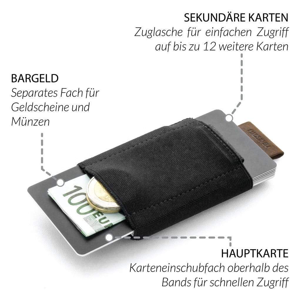 Jaimie Jacobs Geldbeutel Nano Boy with small elastic coin pocket jamy jamie jami jakobs