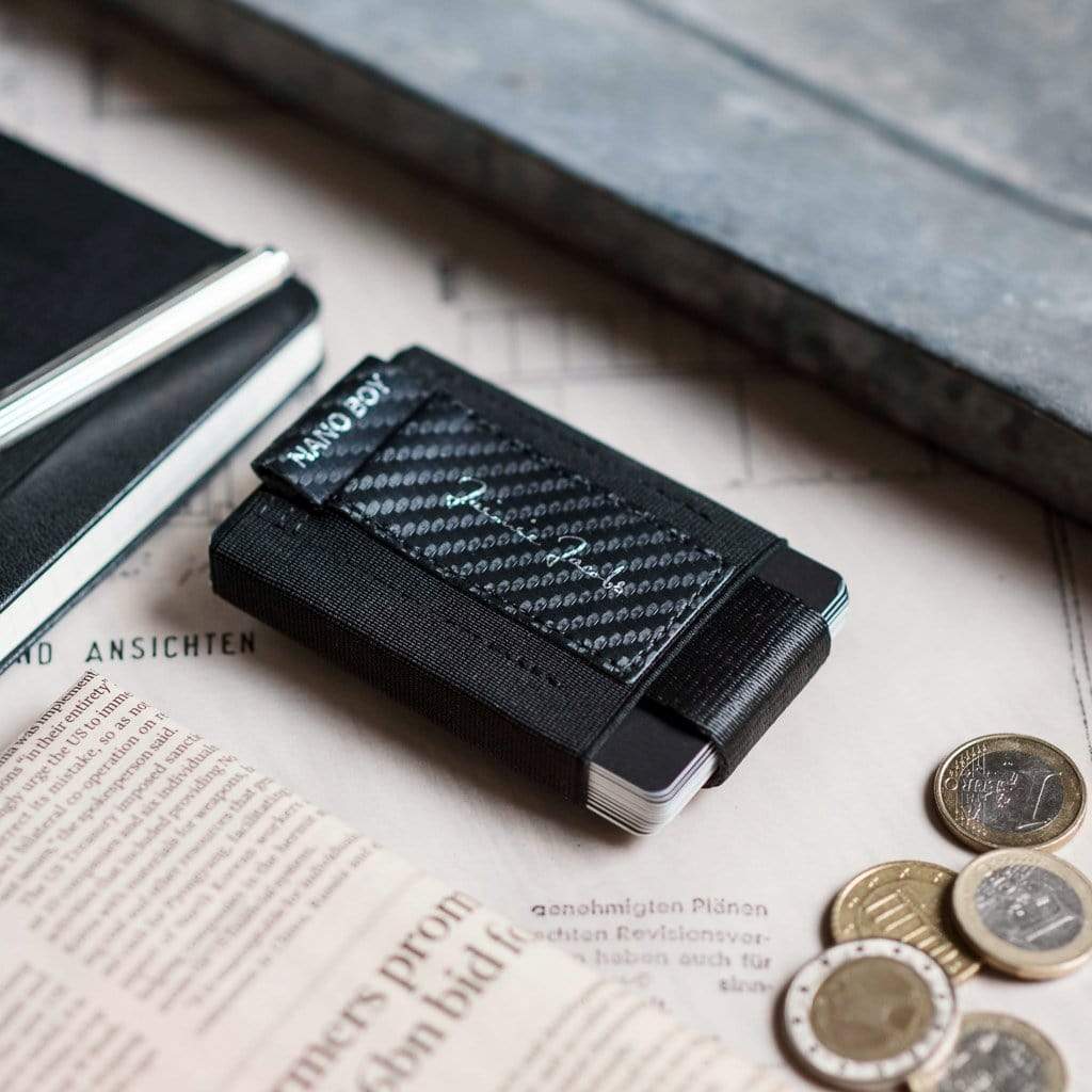 Jaimie Jacobs Geldbeutel Karten Portemonnaie Nano Boy with small elastic coin pocket Nano Boy mini wallet for men and women