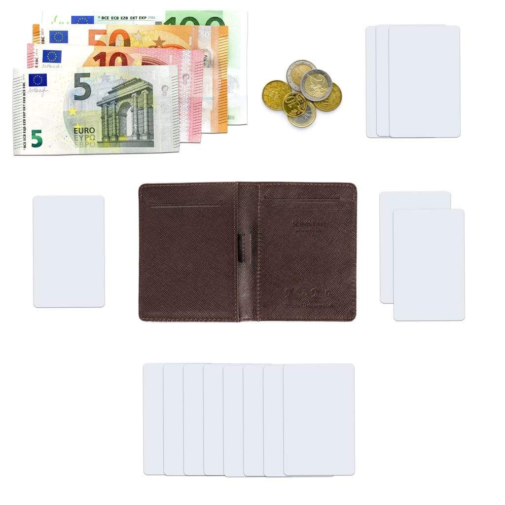 Jaimie Jacobs Geldbeutel Portemonnaie Slimstar - slim wallet with small coin pocket Slimstar slim wallet without coin pocket