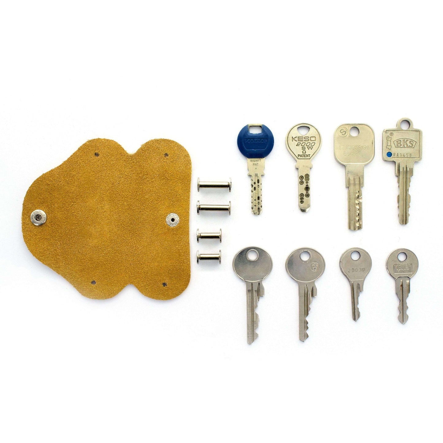 Jaimie Jacobs Schlüsseletui Leder Key Boy - Key Organizer Key Boy Smart Key Organizer Leather