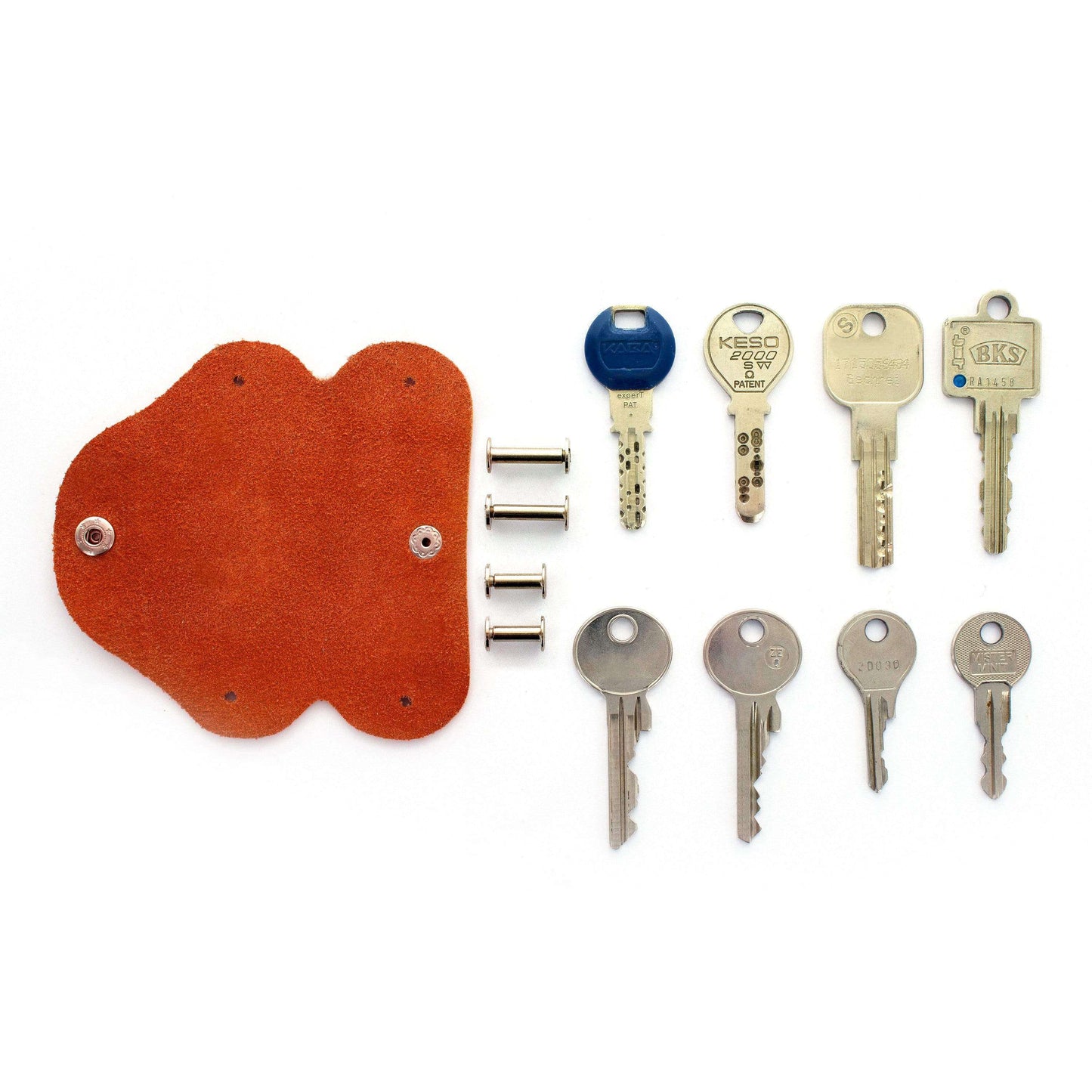 Jaimie Jacobs Schlüsseletui Leder Key Boy - Key Organizer Key Boy Smart Key Organizer Leather